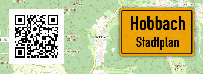 Stadtplan Hobbach