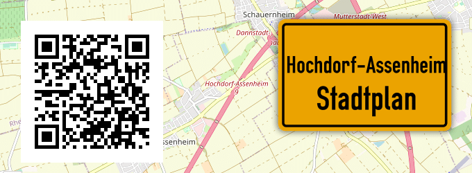 Stadtplan Hochdorf-Assenheim
