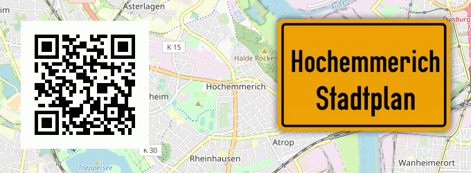 Stadtplan Hochemmerich