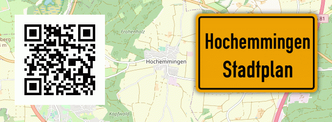 Stadtplan Hochemmingen