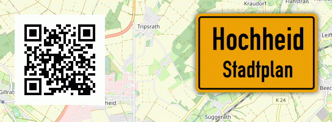 Stadtplan Hochheid