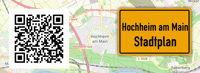 Stadtplan Hochheim am Main