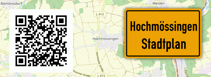 Stadtplan Hochmössingen