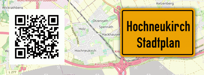 Stadtplan Hochneukirch