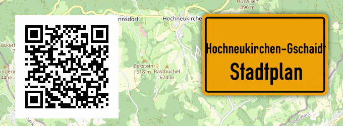 Stadtplan Hochneukirchen-Gschaidt