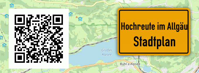 Stadtplan Hochreute im Allgäu