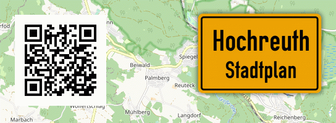 Stadtplan Hochreuth