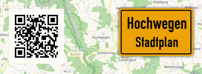 Stadtplan Hochwegen