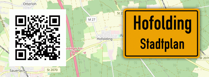 Stadtplan Hofolding