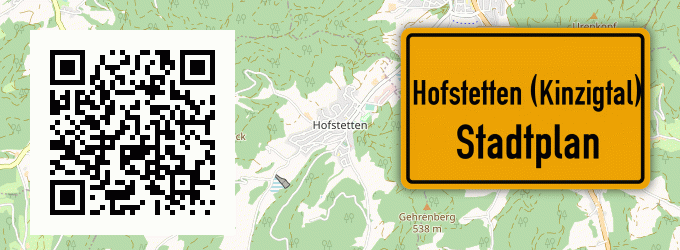 Stadtplan Hofstetten (Kinzigtal)