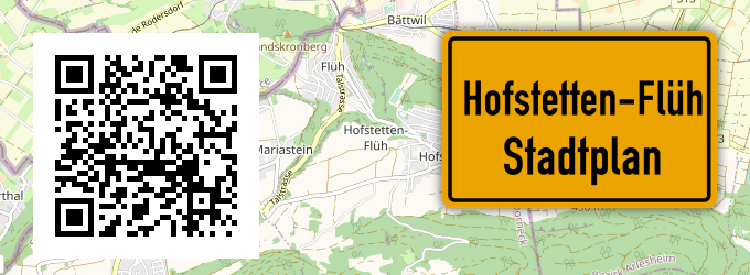 Stadtplan Hofstetten-Flüh