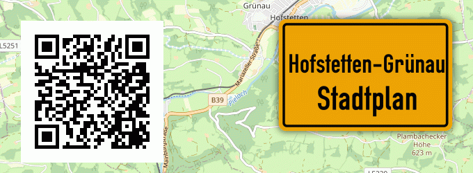 Stadtplan Hofstetten-Grünau