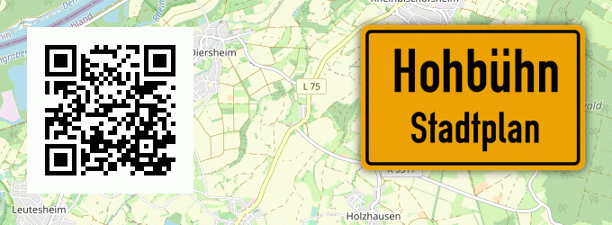Stadtplan Hohbühn
