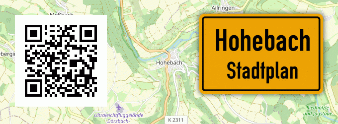 Stadtplan Hohebach