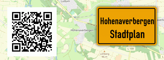Stadtplan Hohenaverbergen