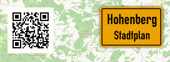 Stadtplan Hohenberg