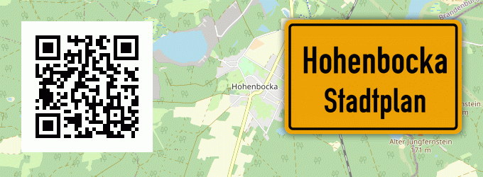 Stadtplan Hohenbocka