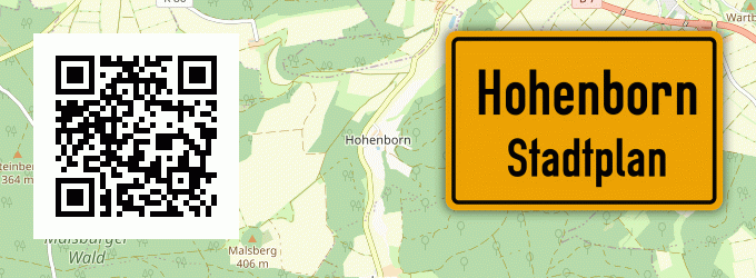 Stadtplan Hohenborn