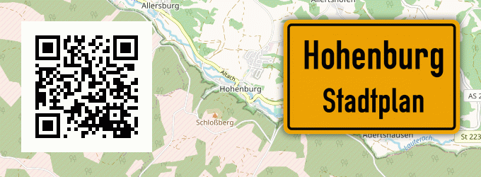 Stadtplan Hohenburg