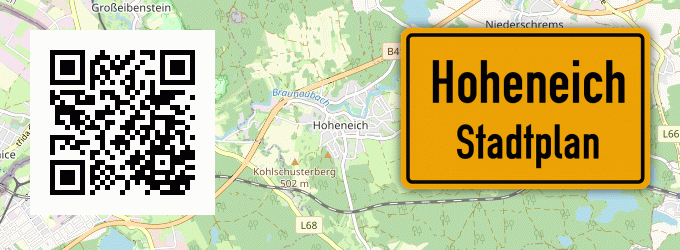 Stadtplan Hoheneich