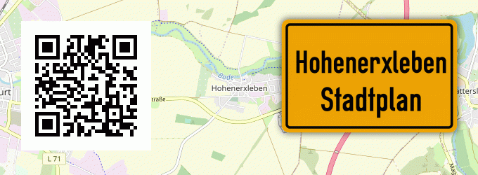 Stadtplan Hohenerxleben
