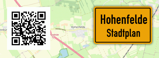 Stadtplan Hohenfelde, Kreis Stormarn