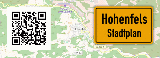 Stadtplan Hohenfels