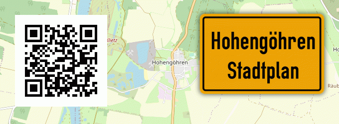 Stadtplan Hohengöhren