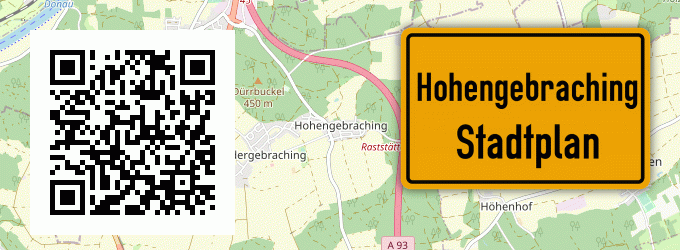 Stadtplan Hohengebraching