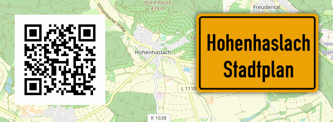 Stadtplan Hohenhaslach