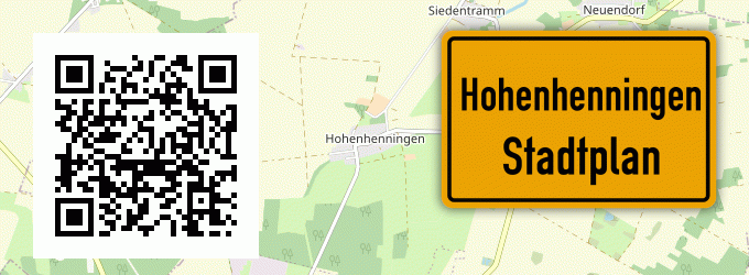 Stadtplan Hohenhenningen