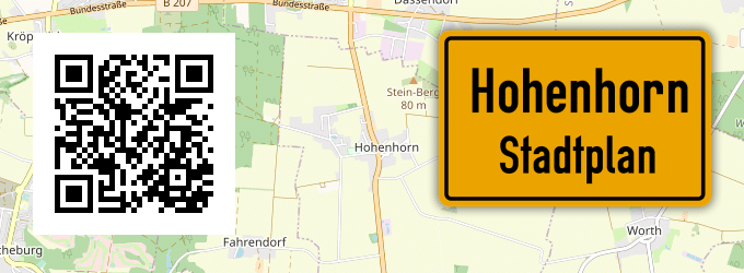 Stadtplan Hohenhorn