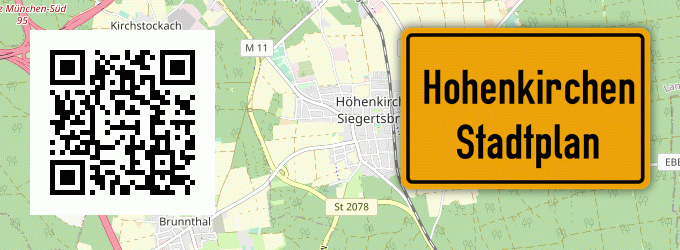 Stadtplan Hohenkirchen, Hessen