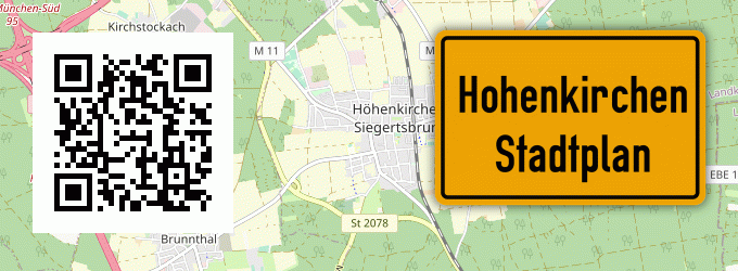 Stadtplan Hohenkirchen