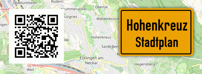 Stadtplan Hohenkreuz
