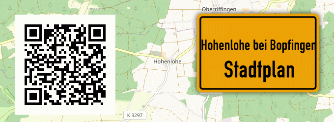 Stadtplan Hohenlohe bei Bopfingen