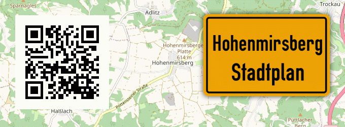 Stadtplan Hohenmirsberg