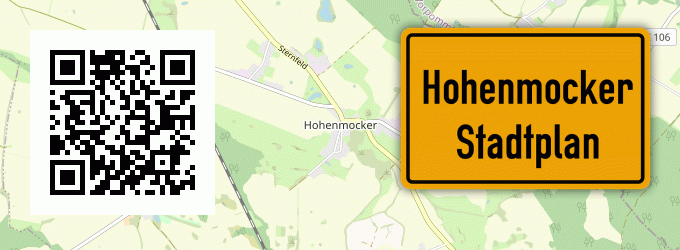Stadtplan Hohenmocker