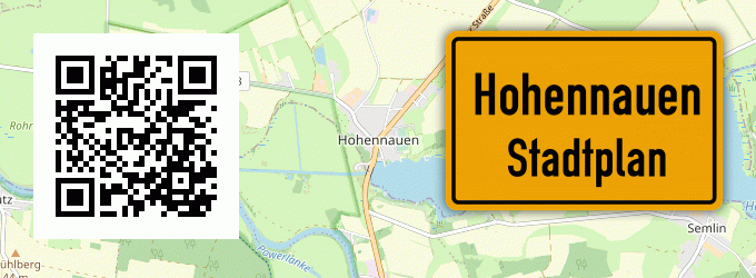 Stadtplan Hohennauen