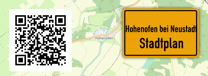 Stadtplan Hohenofen bei Neustadt, Dosse