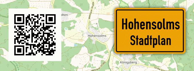 Stadtplan Hohensolms