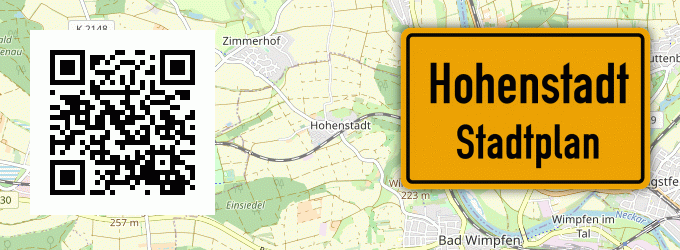 Stadtplan Hohenstadt