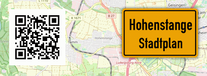 Stadtplan Hohenstange