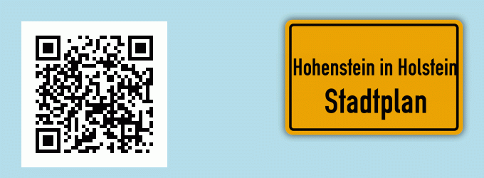 Stadtplan Hohenstein in Holstein