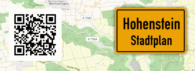 Stadtplan Hohenstein