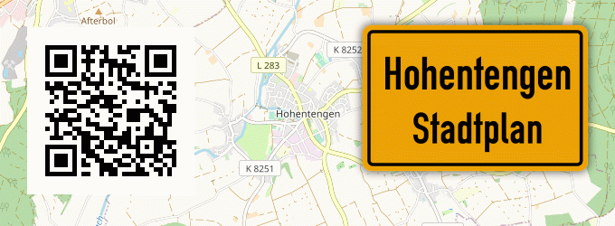 Stadtplan Hohentengen