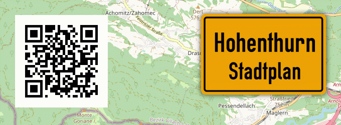 Stadtplan Hohenthurn