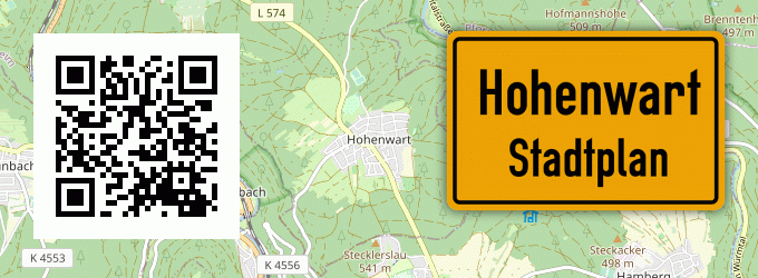 Stadtplan Hohenwart