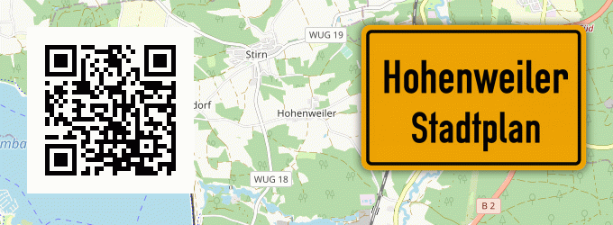 Stadtplan Hohenweiler