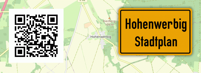 Stadtplan Hohenwerbig